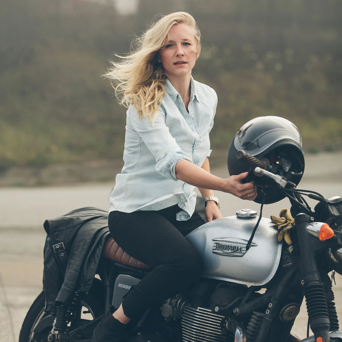 The Katherine in Washed Out Denim