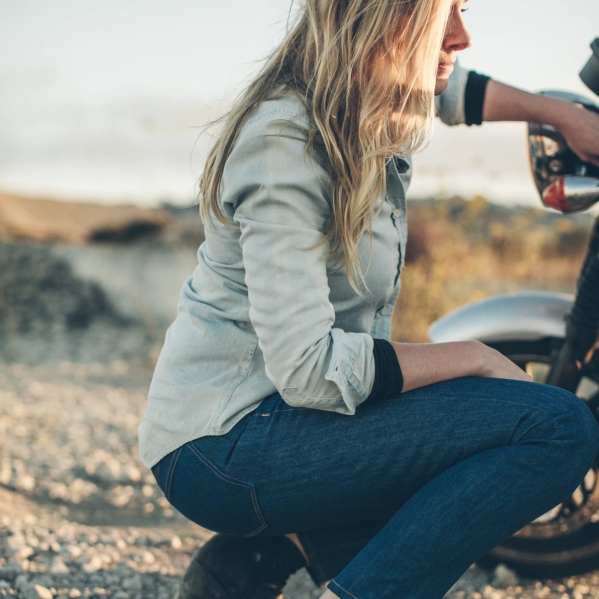 The Katherine in Washed Out Denim