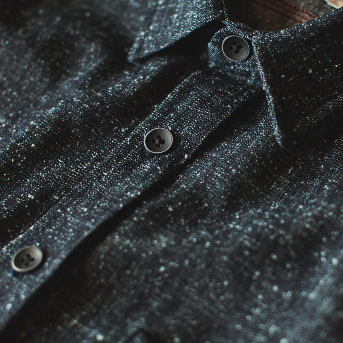 The Utility Shirt in Heavy Slub Denim