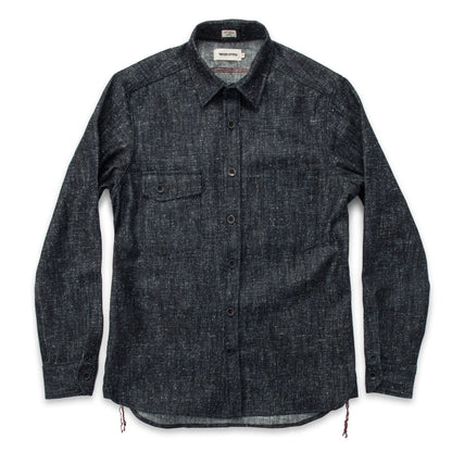 The Utility Shirt in Heavy Slub Denim
