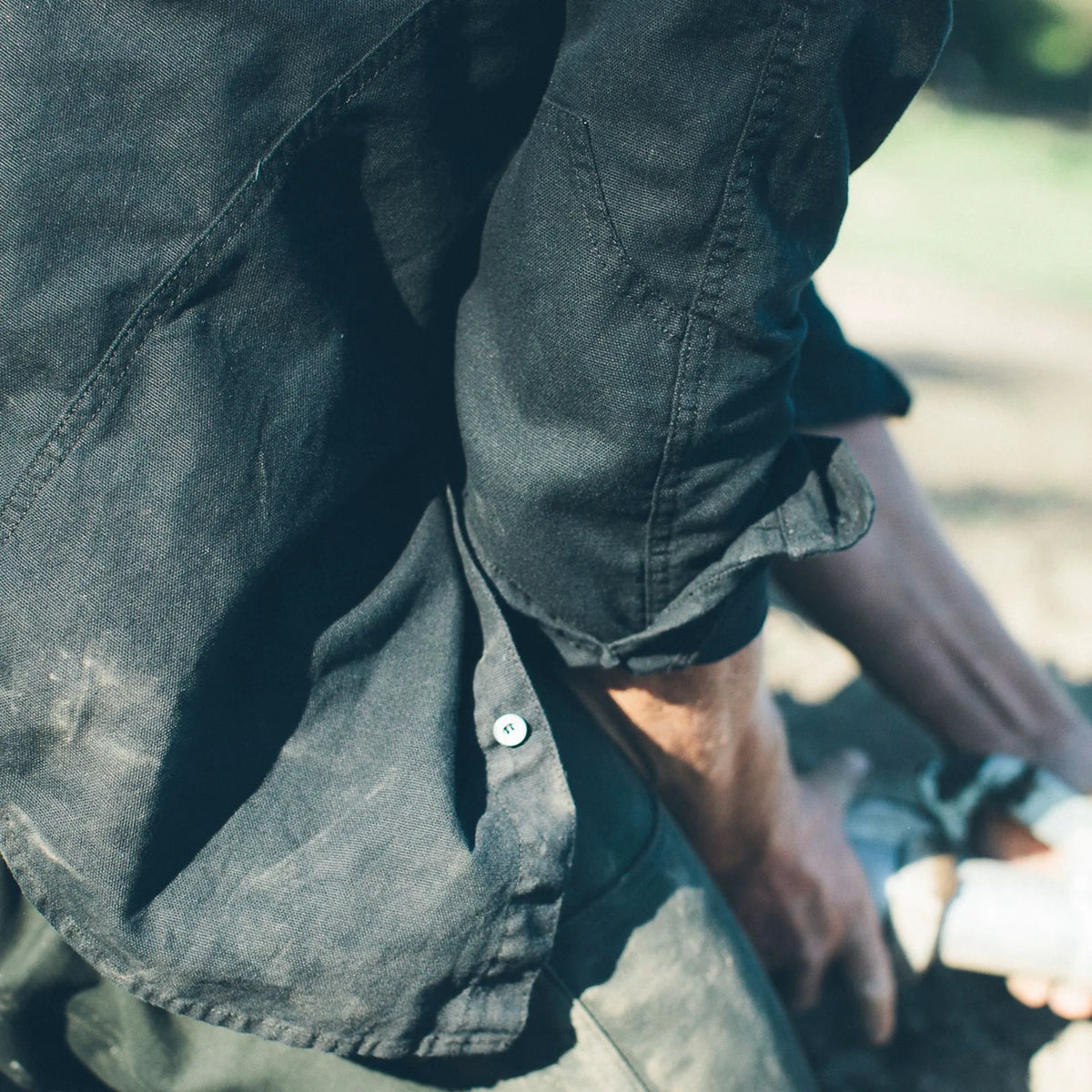 The Chore Shirt in Coal