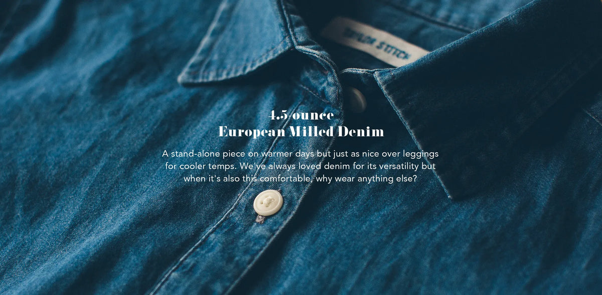 The Jane - Sea Washed Denim Dress