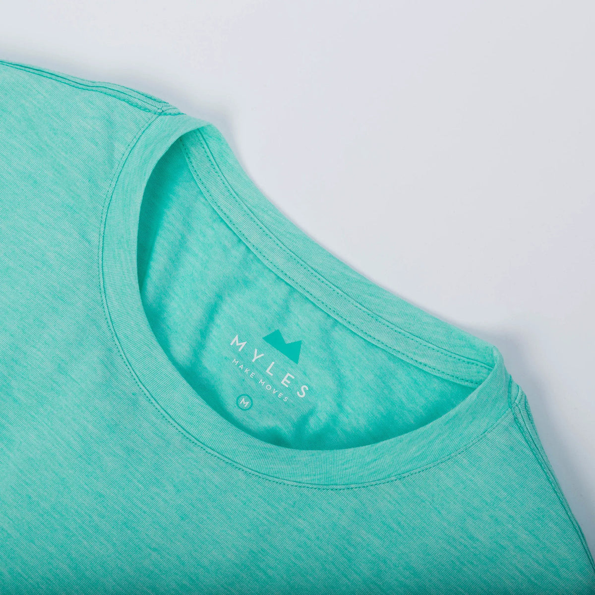 The Myles Everyday Tee in Heather Waterfall