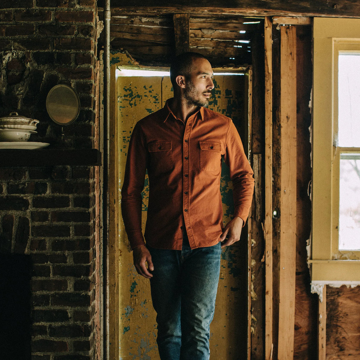 The Yosemite Shirt in Copper