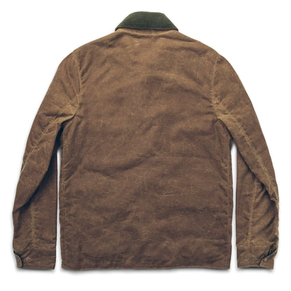 The Rover Jacket in Field Tan Waxed Canvas
