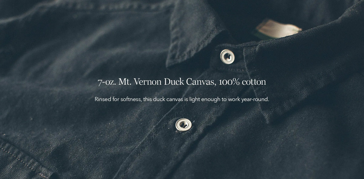 The Chore Shirt in Coal