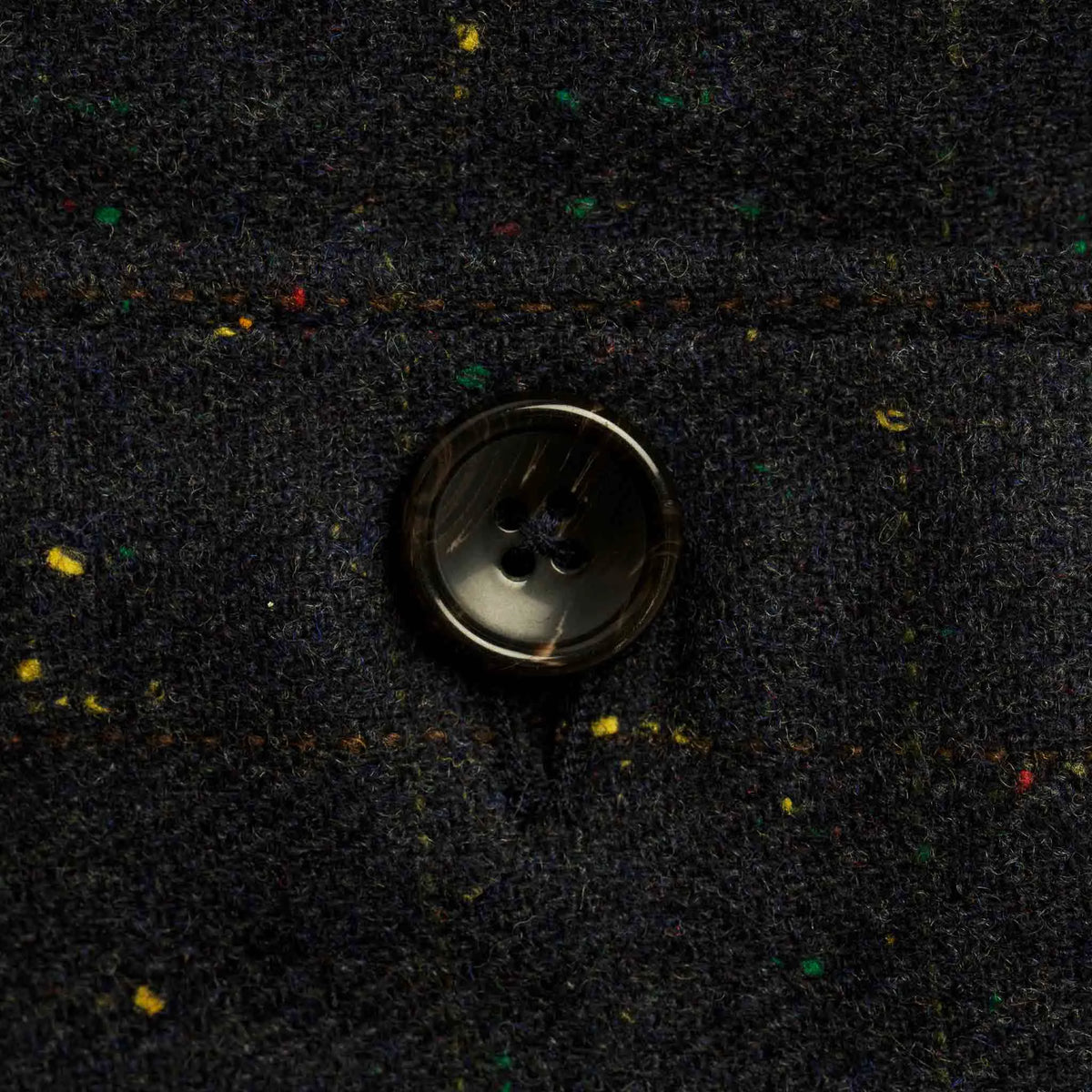 The Gibson Jacket in Navy Windowpane Donegal