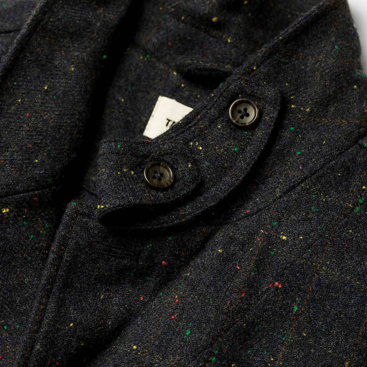 The Gibson Jacket in Navy Windowpane Donegal