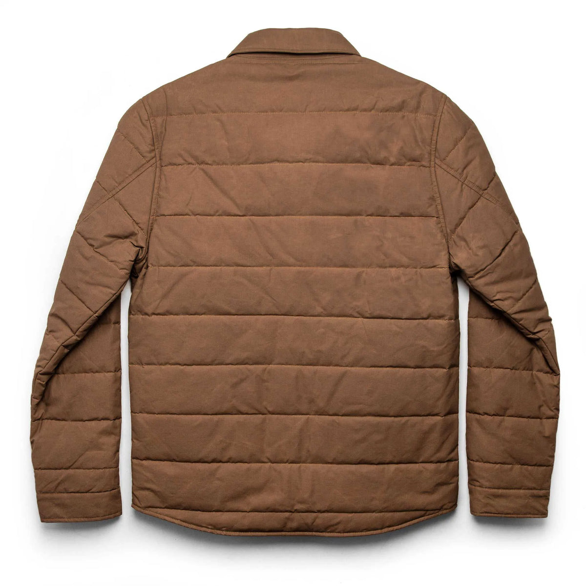 The Garrison Shirt Jacket in British Khaki Dry Wax