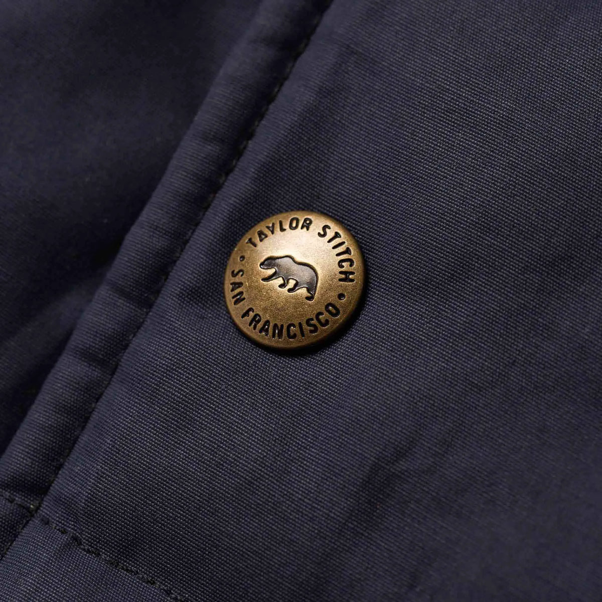 The Garrison Shirt Jacket in Navy Dry Wax