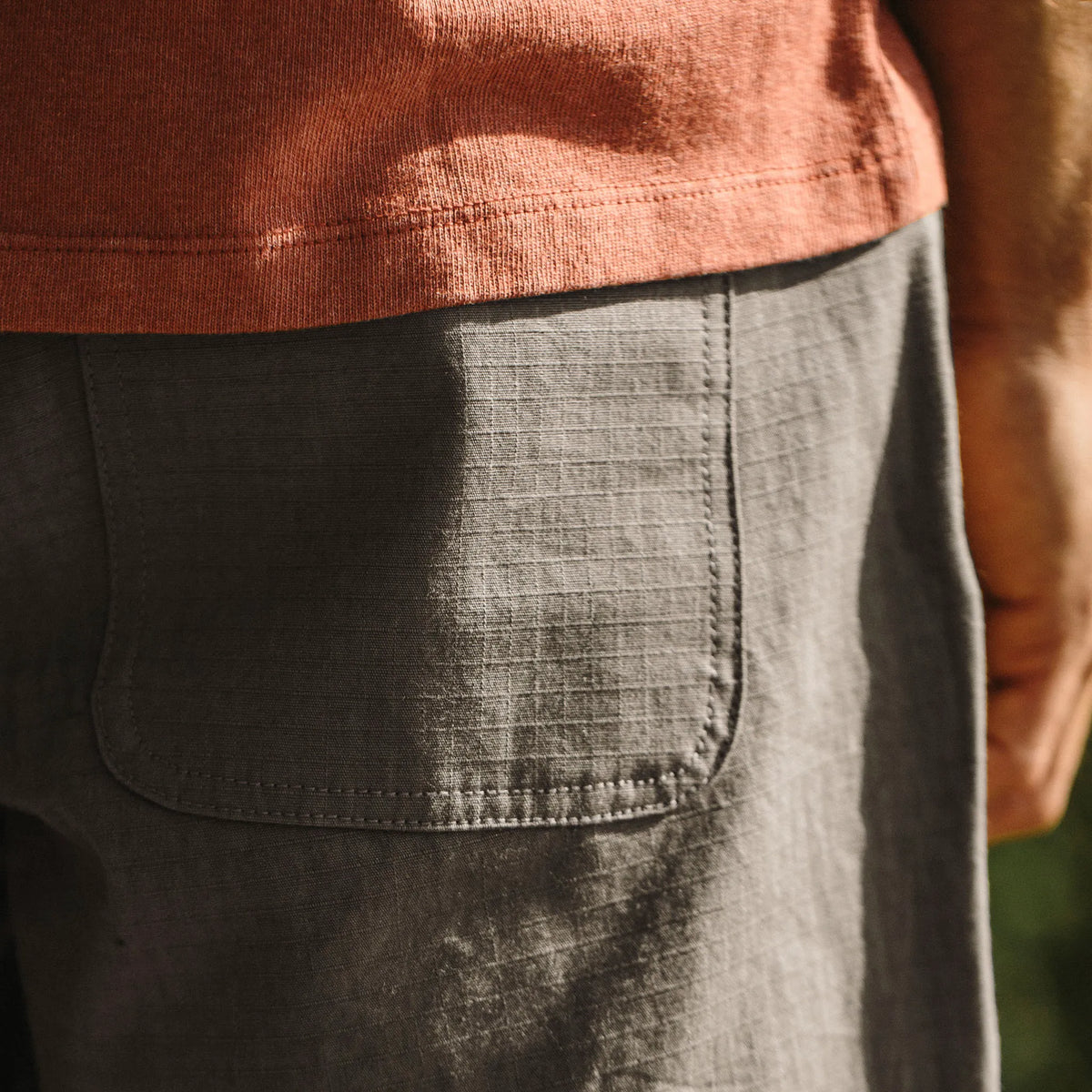 The Camp Short in Gravel Ripstop