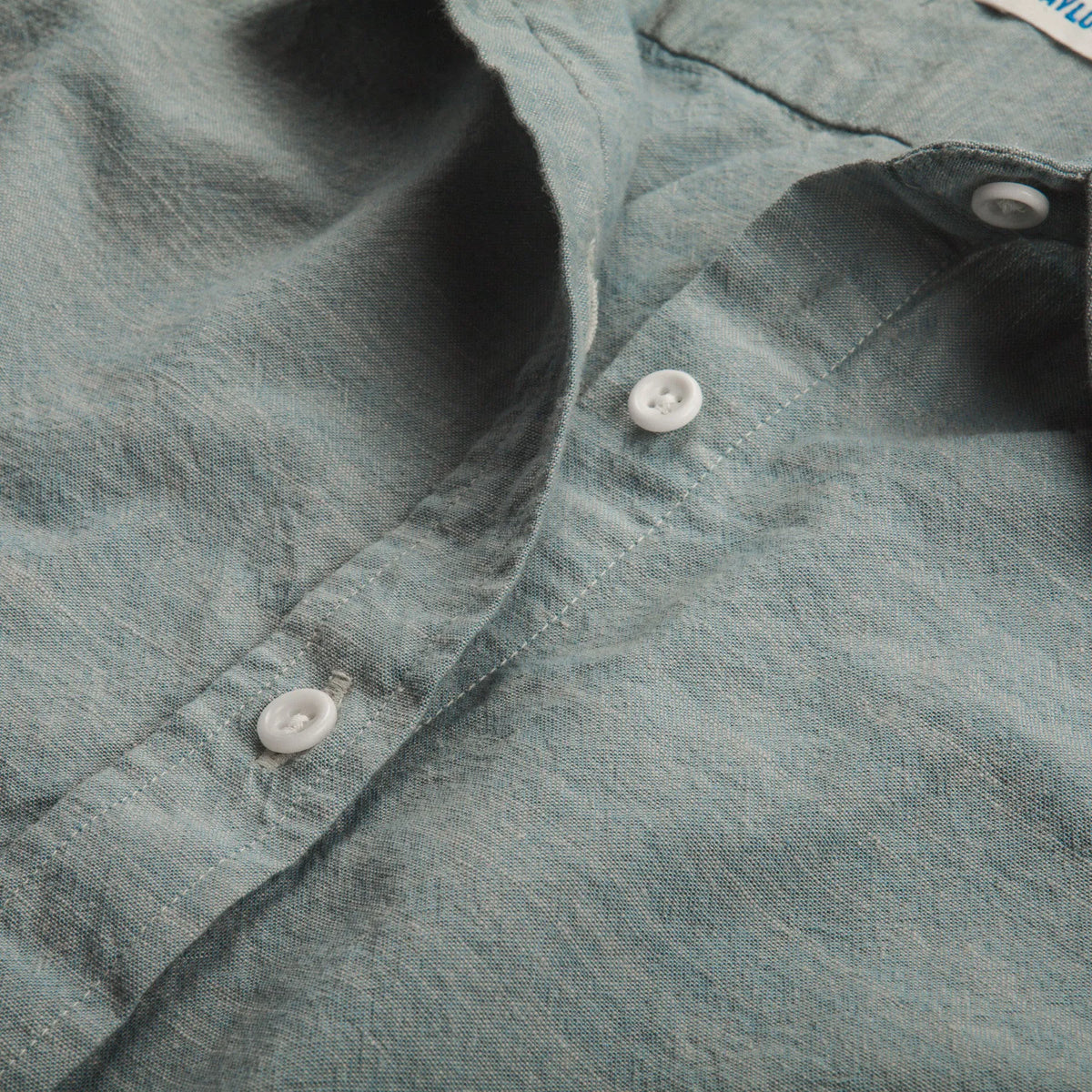 The Katherine in Seafoam Cotton Linen