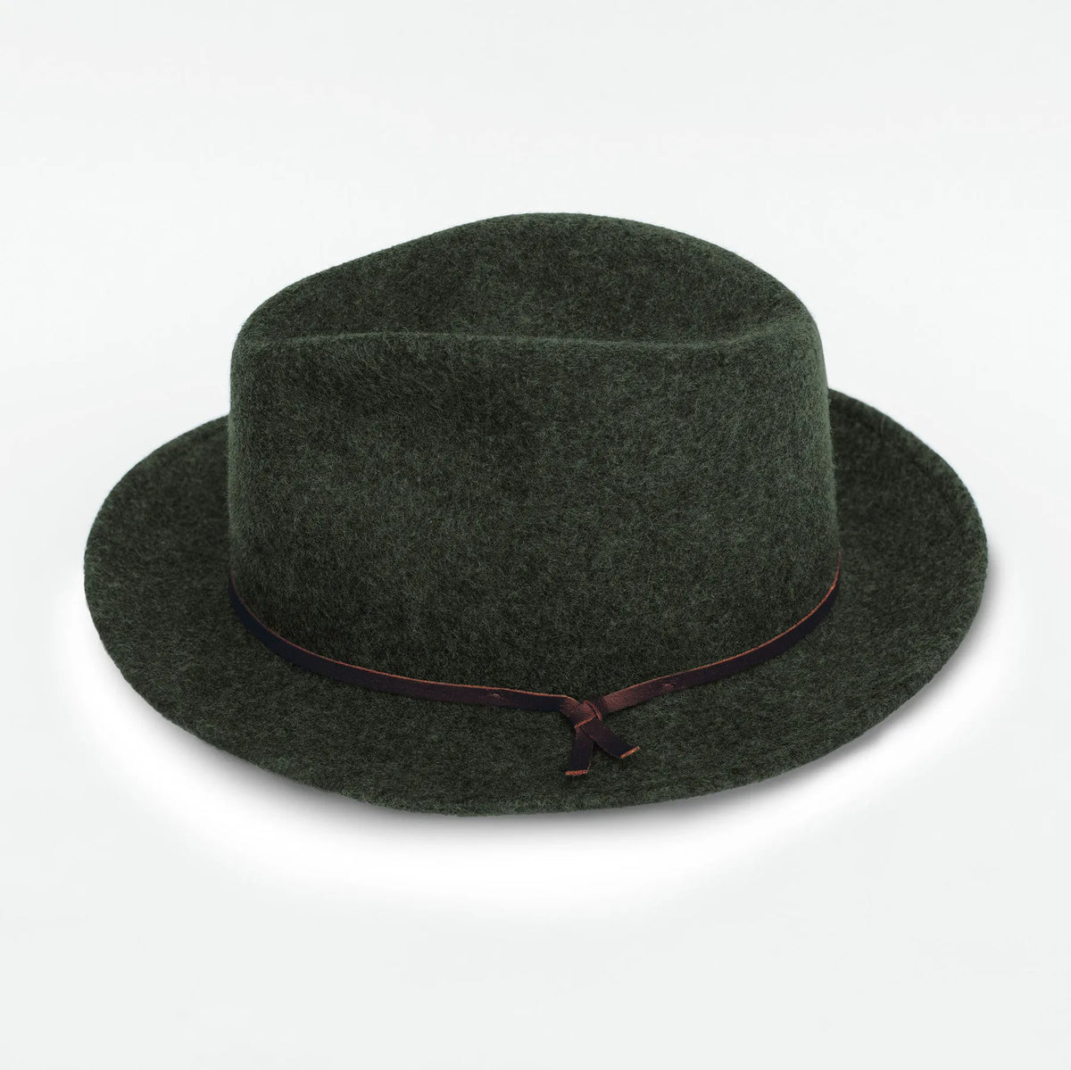 The Luke Fedora in Olive