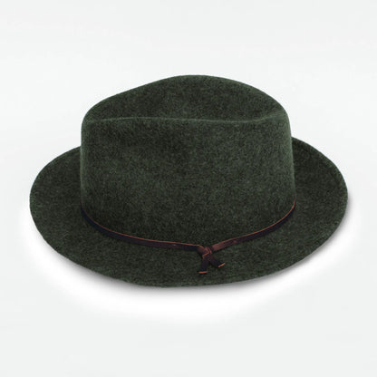 The Luke Fedora in Olive