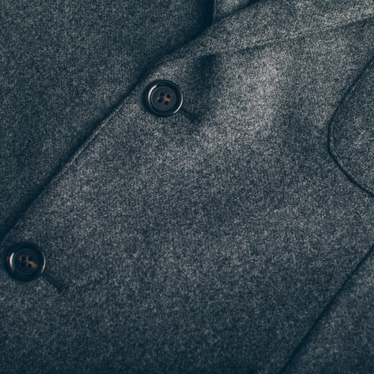 The Telegraph Jacket in Grey Wool