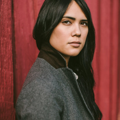 The Telegraph Blazer in Charcoal Wool