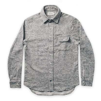 The Sun Down Shirt in Speckled Grey