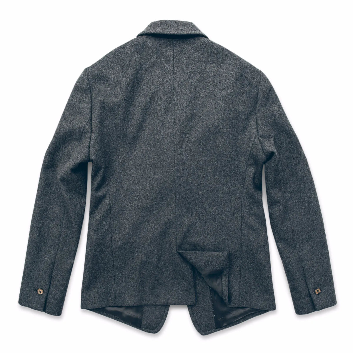 The Telegraph Blazer in Charcoal Wool