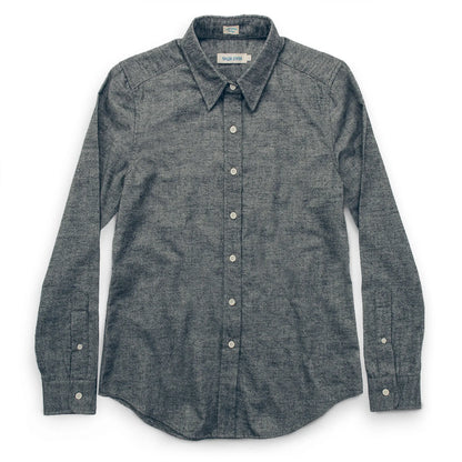 The Katherine in Charcoal Brushed Cotton