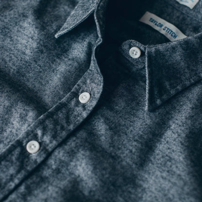 The Katherine in Charcoal Brushed Cotton