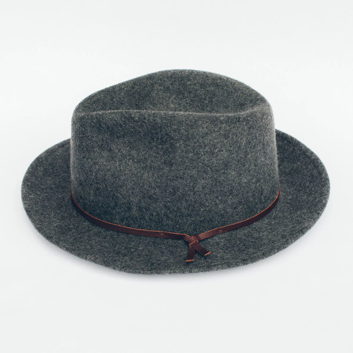The Luke Fedora in Grey