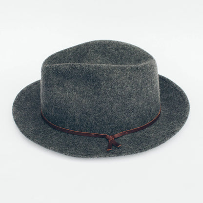 The Luke Fedora in Grey