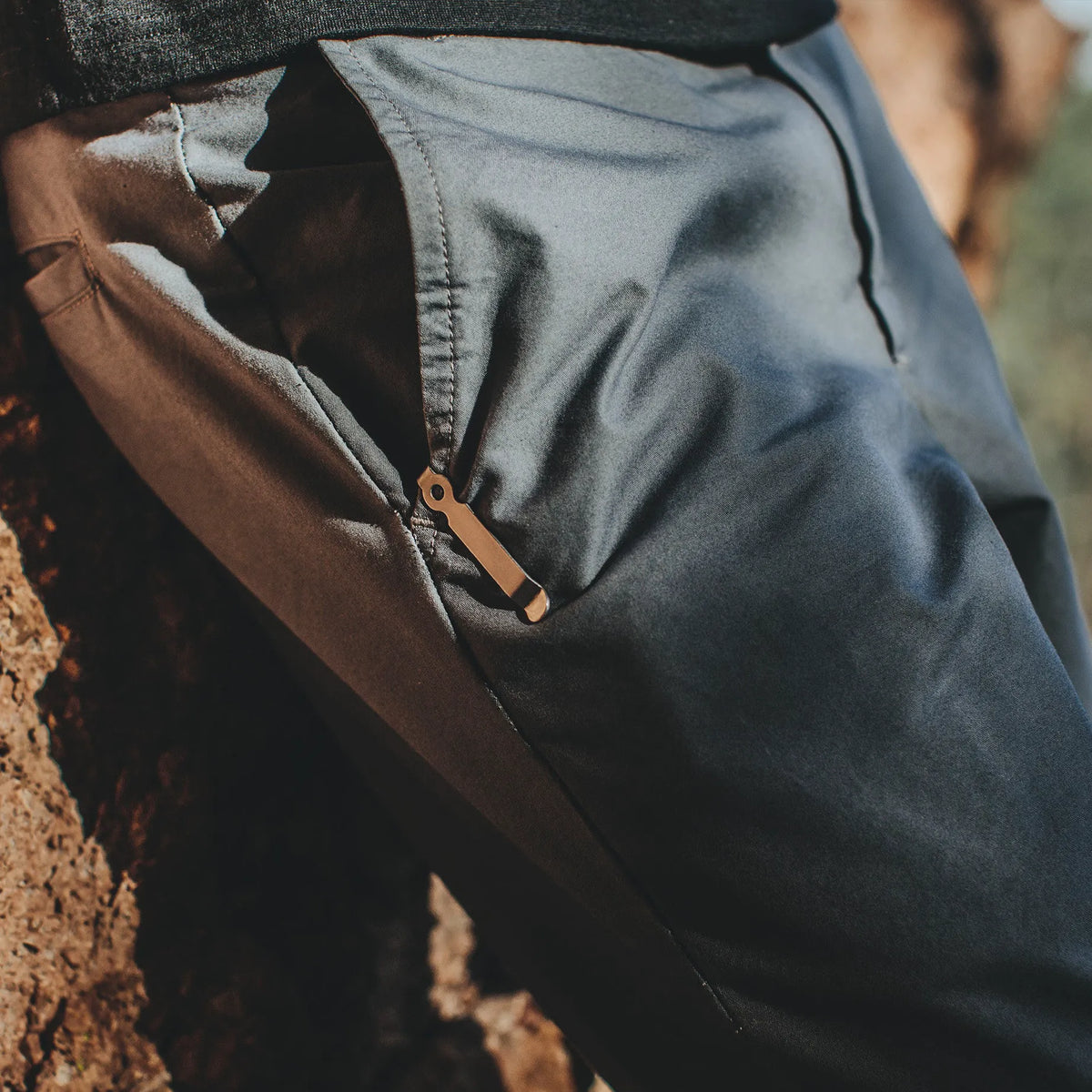The Travel Chino in Charcoal