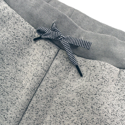 The Travel Pant in White Fleck Fleece