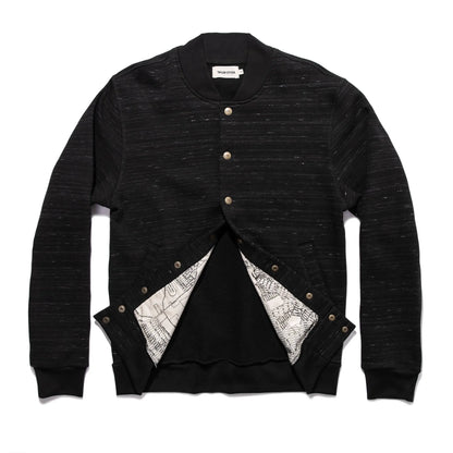 The Bomber in Black Fleece