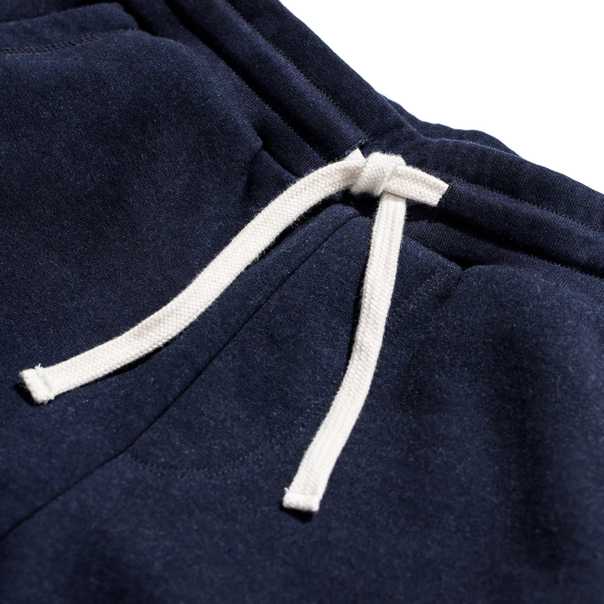 The Travel Pant in Indigo Fleece