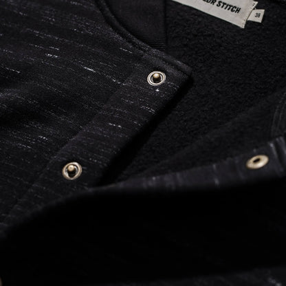 The Bomber in Black Fleece