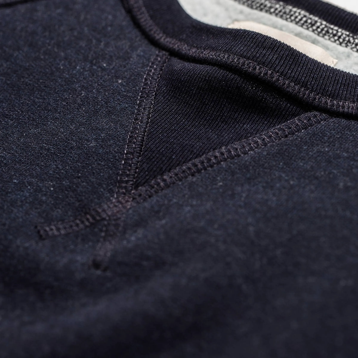 The Crew in Indigo Fleece