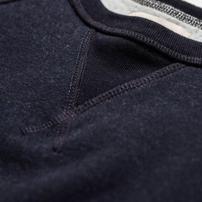 The Crew in Indigo Fleece