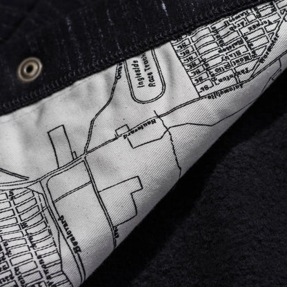 The Bomber in Black Fleece
