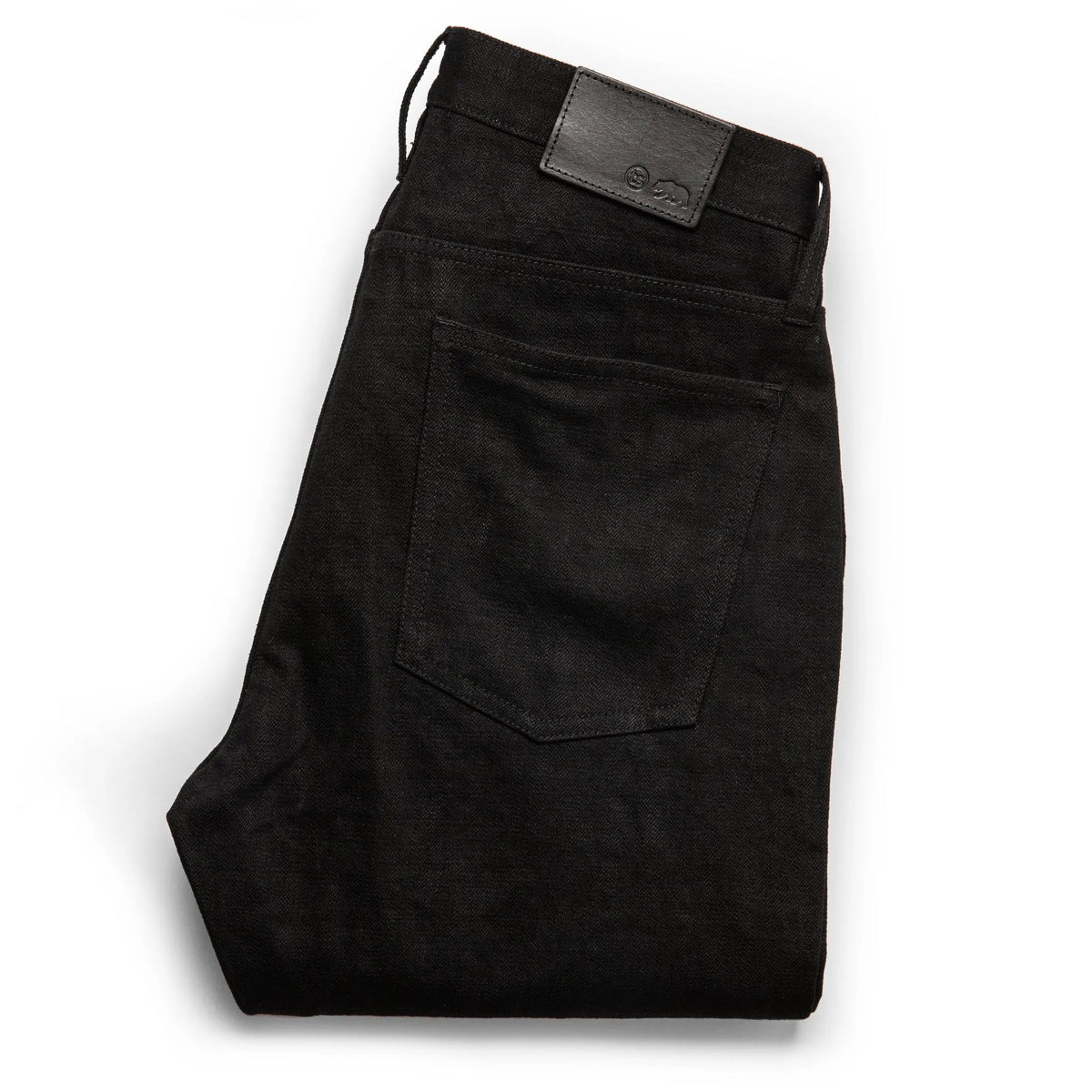 The Slim Jean in Black Selvage