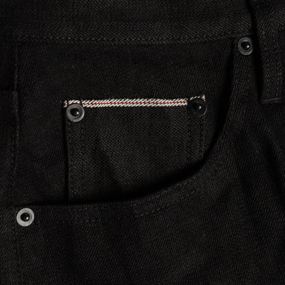 The Slim Jean in Black Selvage