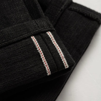 The Slim Jean in Black Selvage