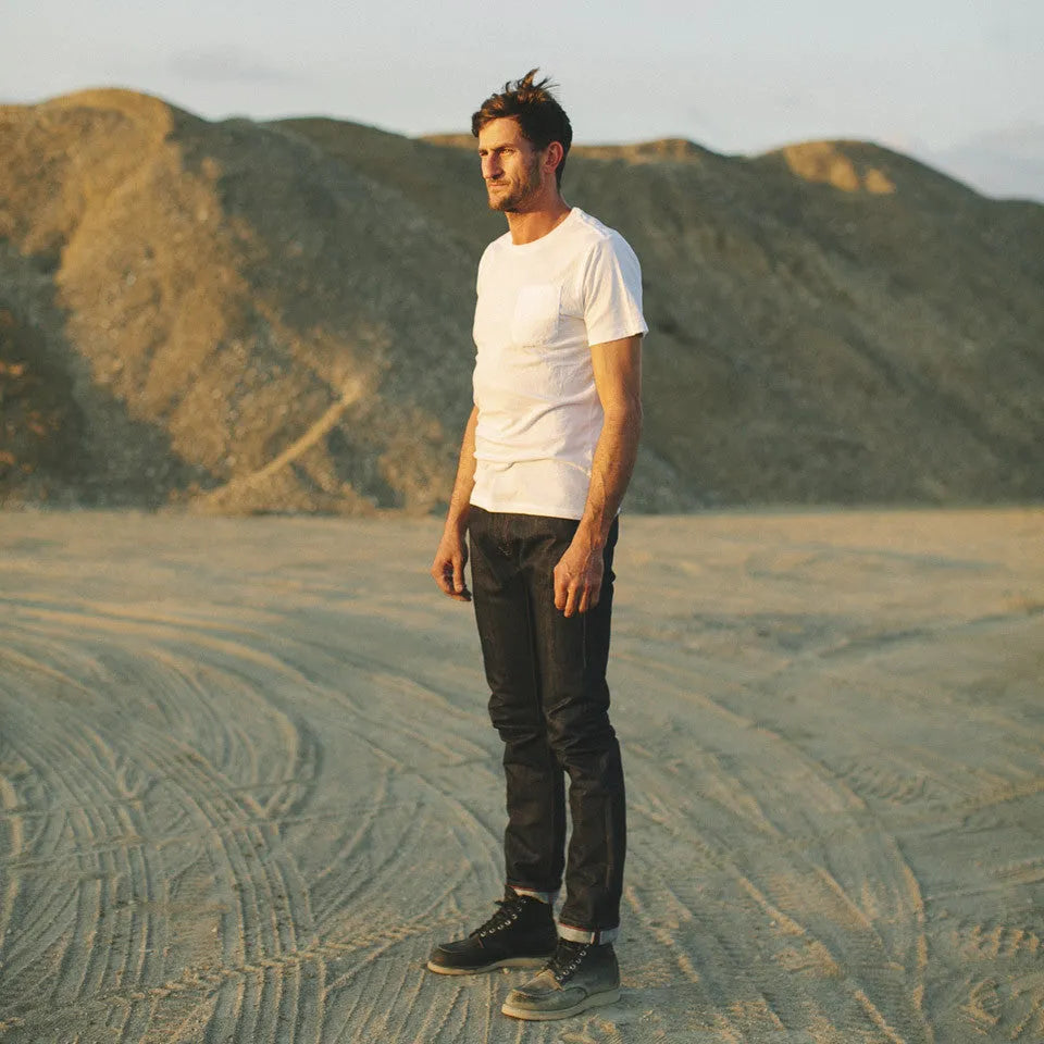 The Slim Jean in Shuttle Loomed Italian Selvage Denim