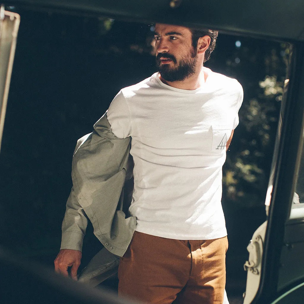 White Highway Tee