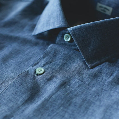 The Hyde in Indigo Cotton and Linen