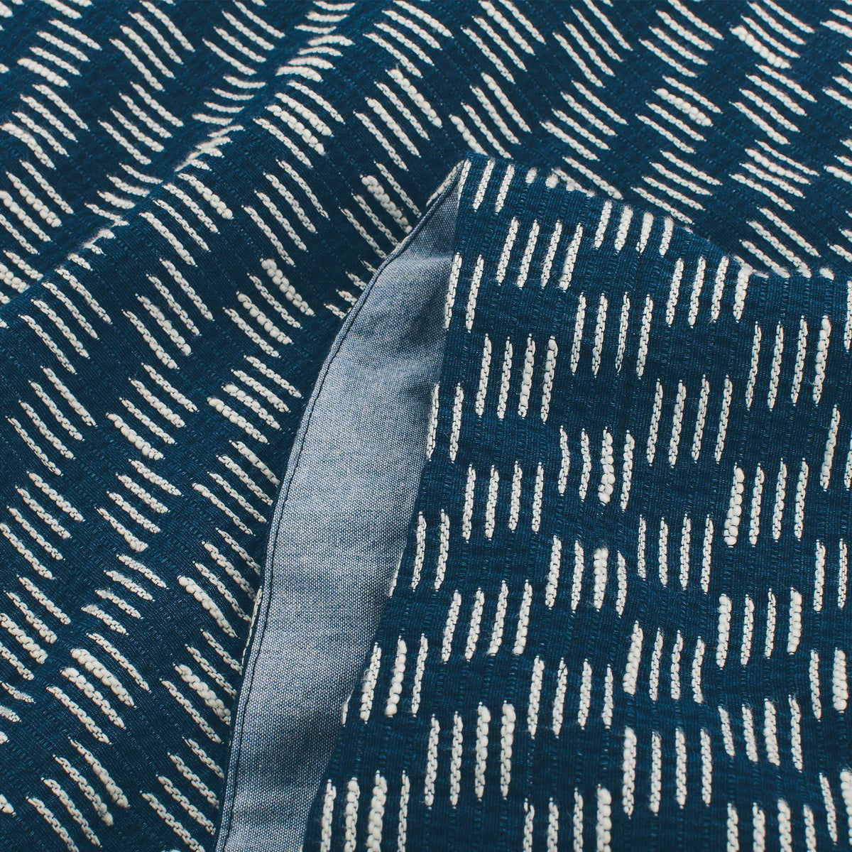 The Sonoma Top in Indigo Jacquard