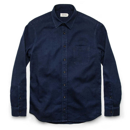 The California in Indigo Dobby