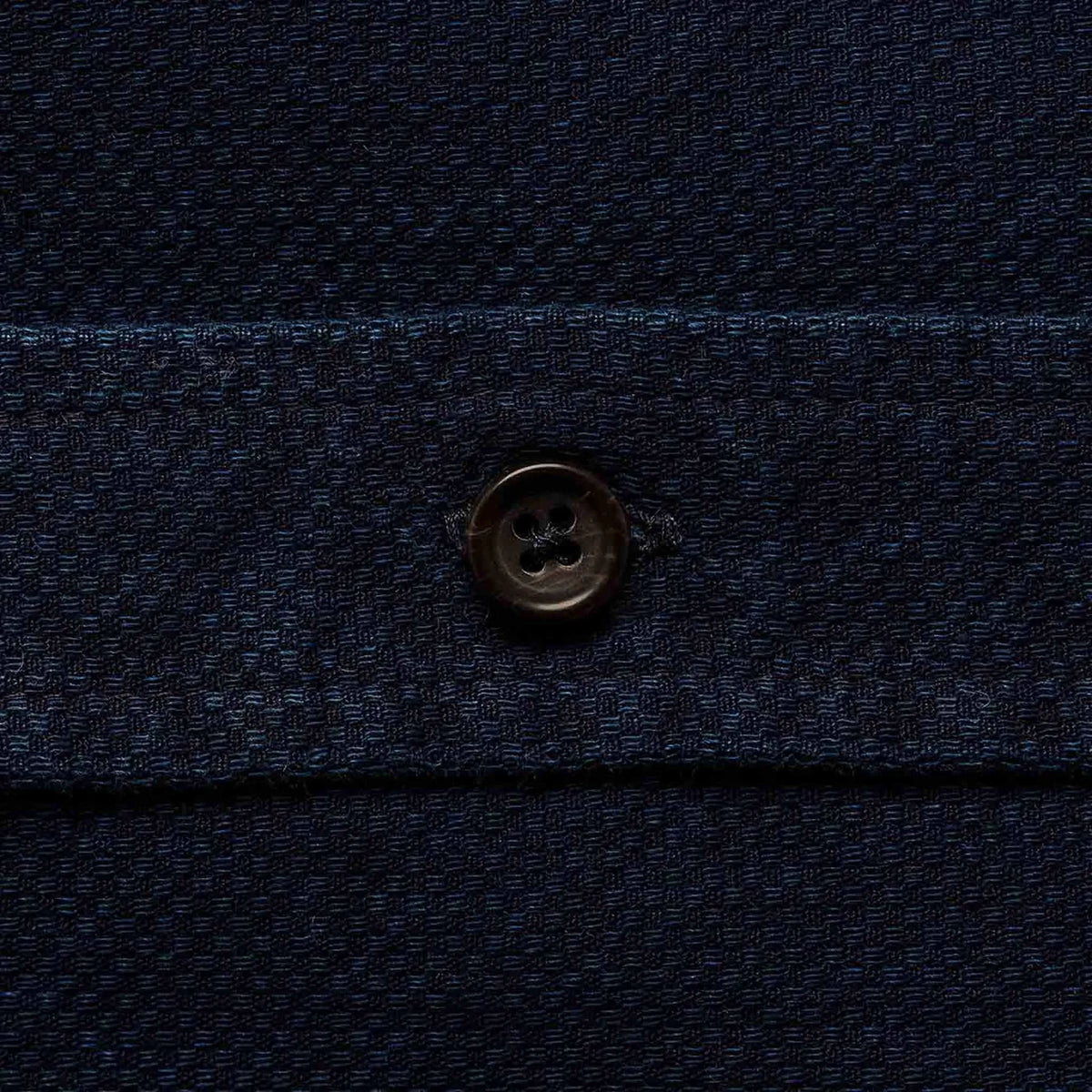 The California in Indigo Dobby