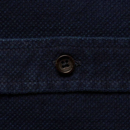 The California in Indigo Dobby