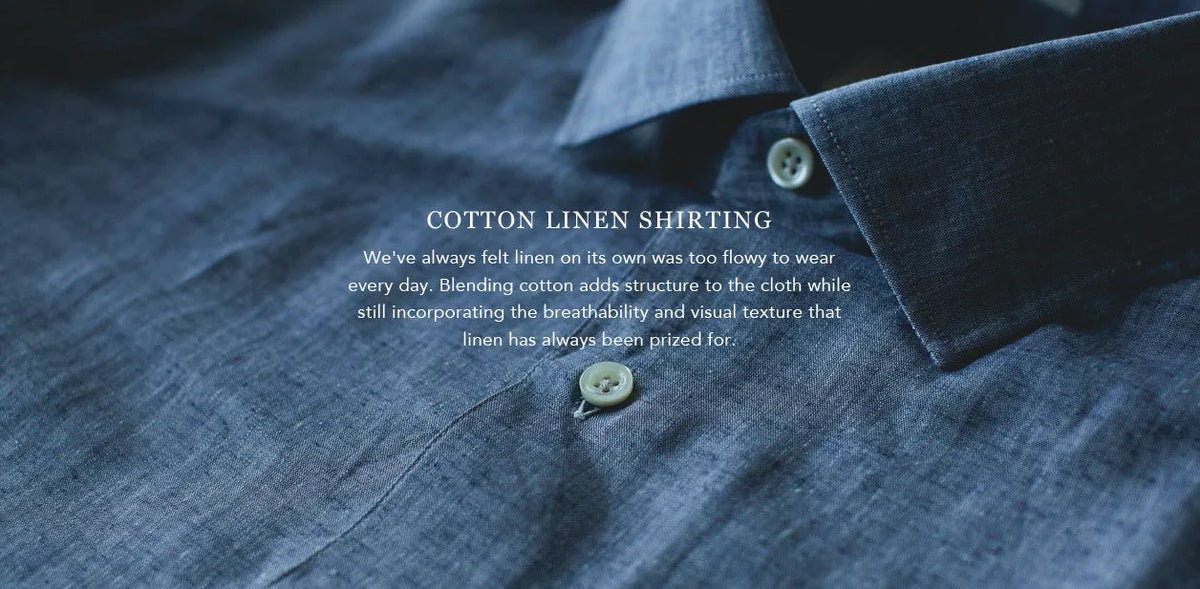 The Hyde in Indigo Cotton and Linen