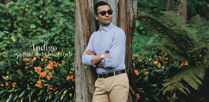 The Hyde in Indigo Cotton and Linen