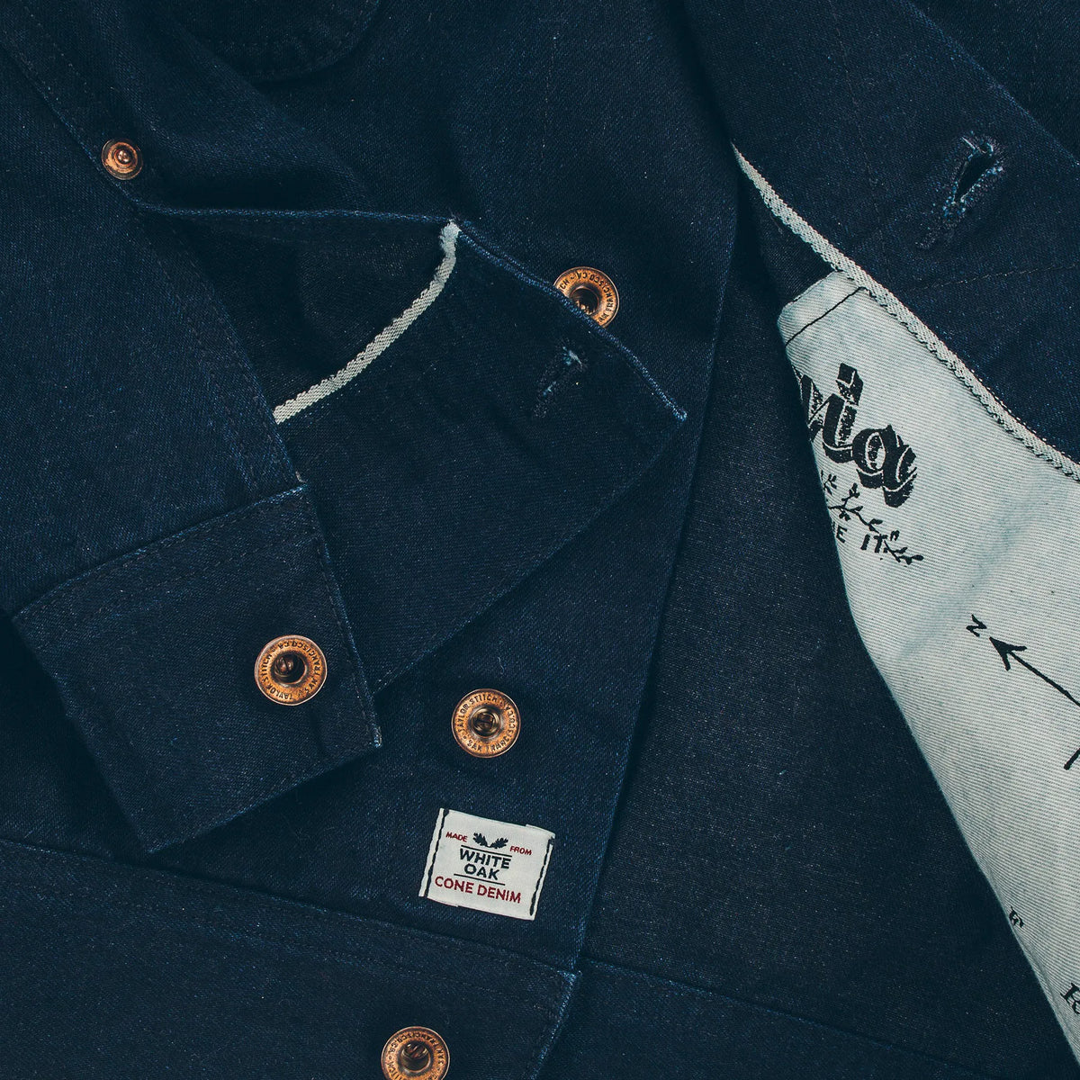 The Long Haul Jacket in Indigo Selvage Twill