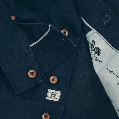 The Long Haul Jacket in Indigo Selvage Twill