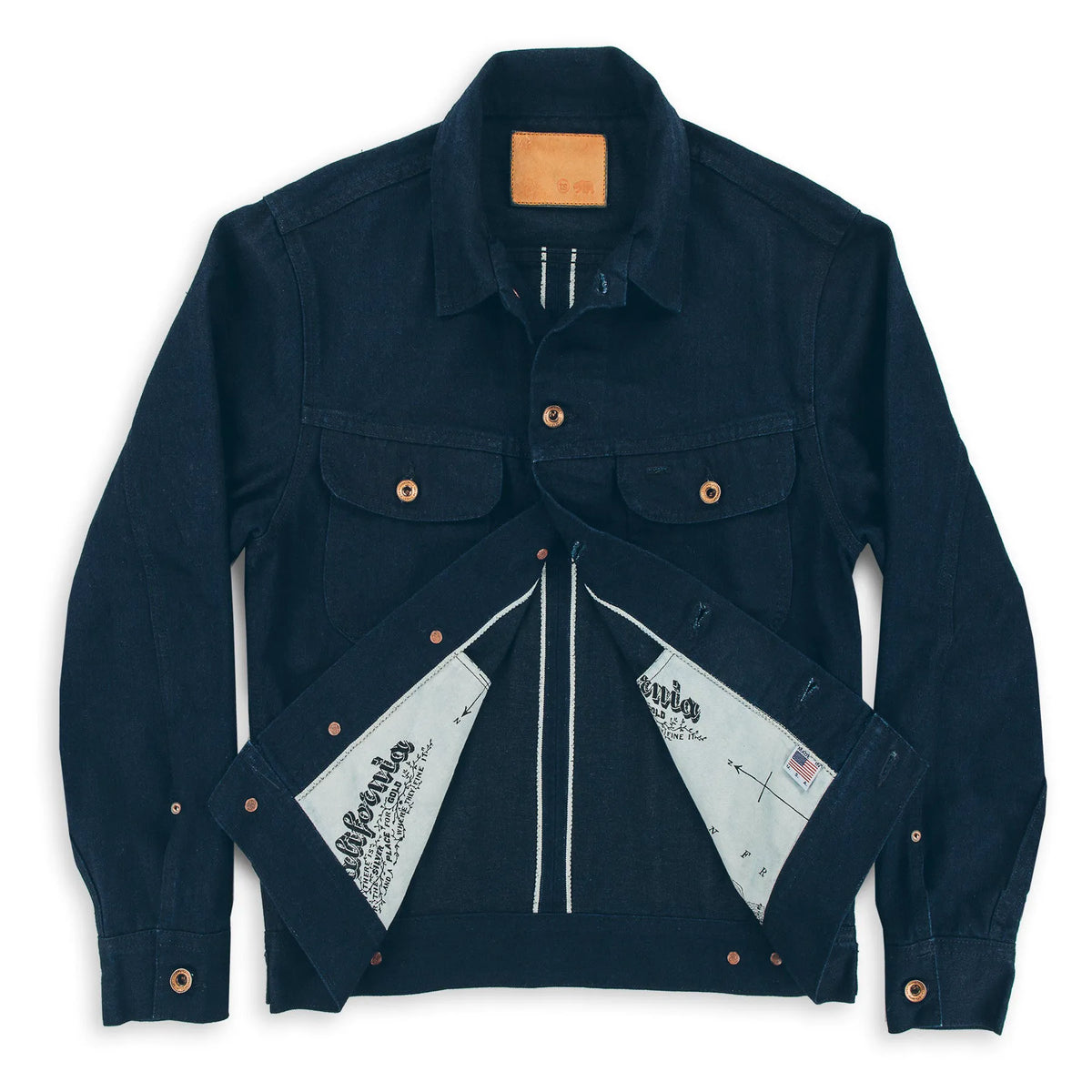 The Long Haul Jacket in Indigo Selvage Twill