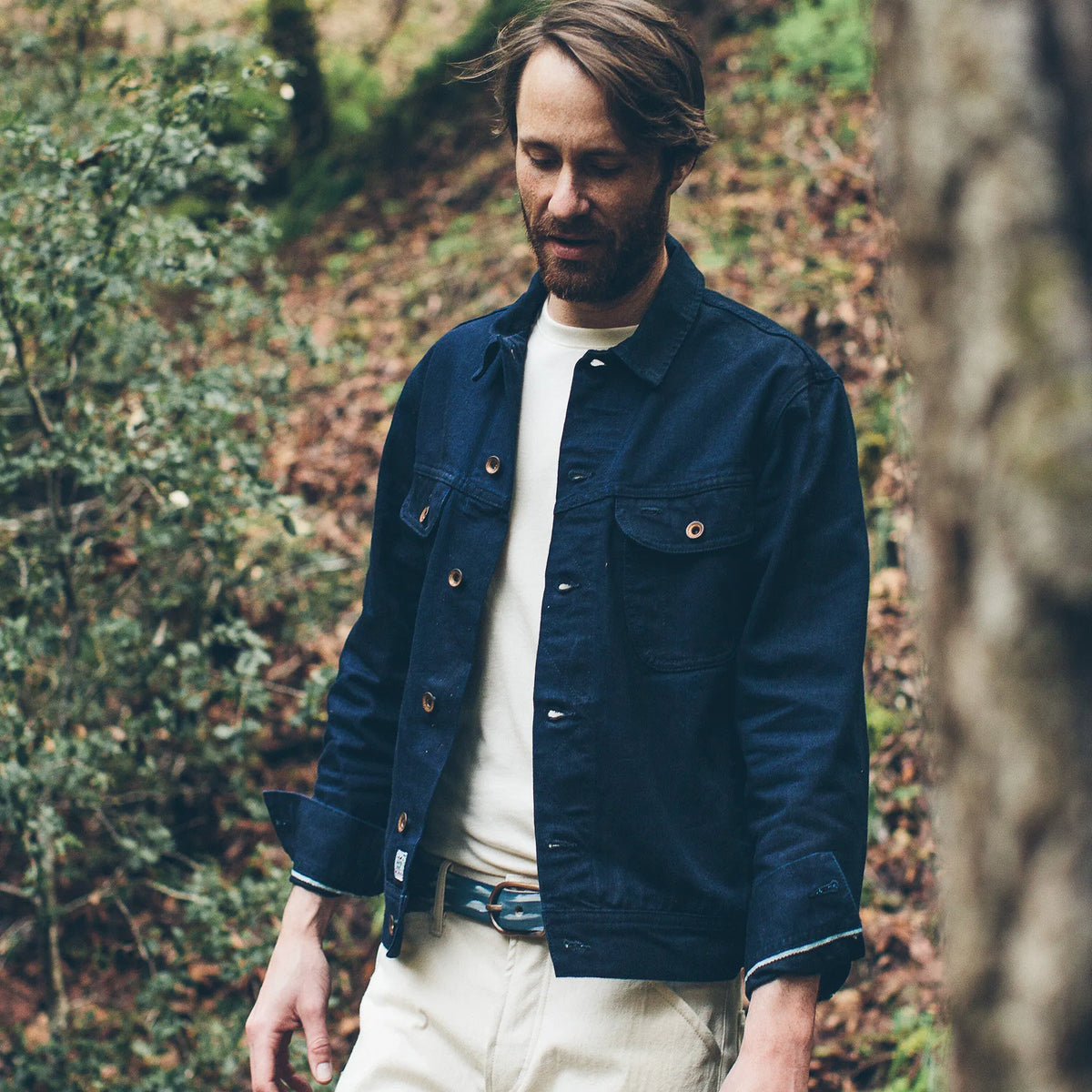 The Long Haul Jacket in Indigo Selvage Twill